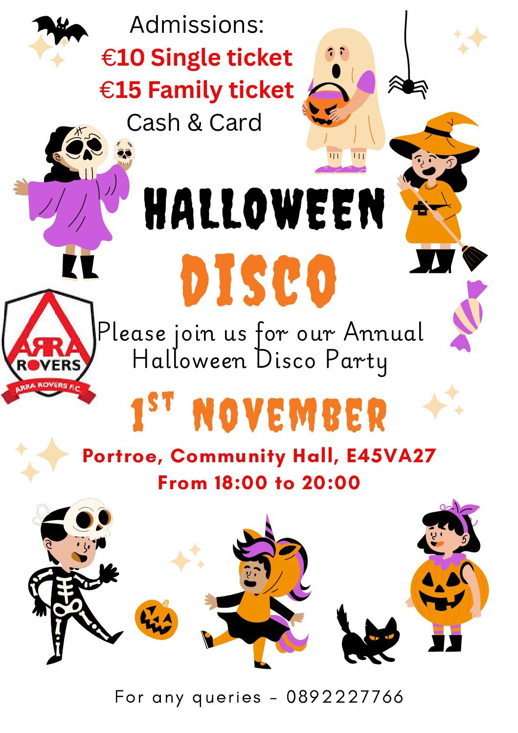 Halloween disco poster26